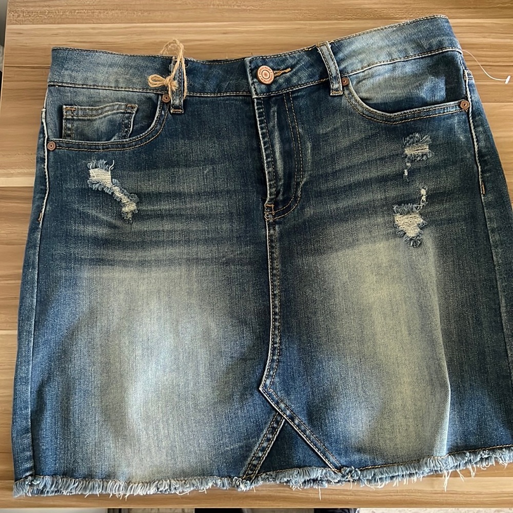 Jean skirt